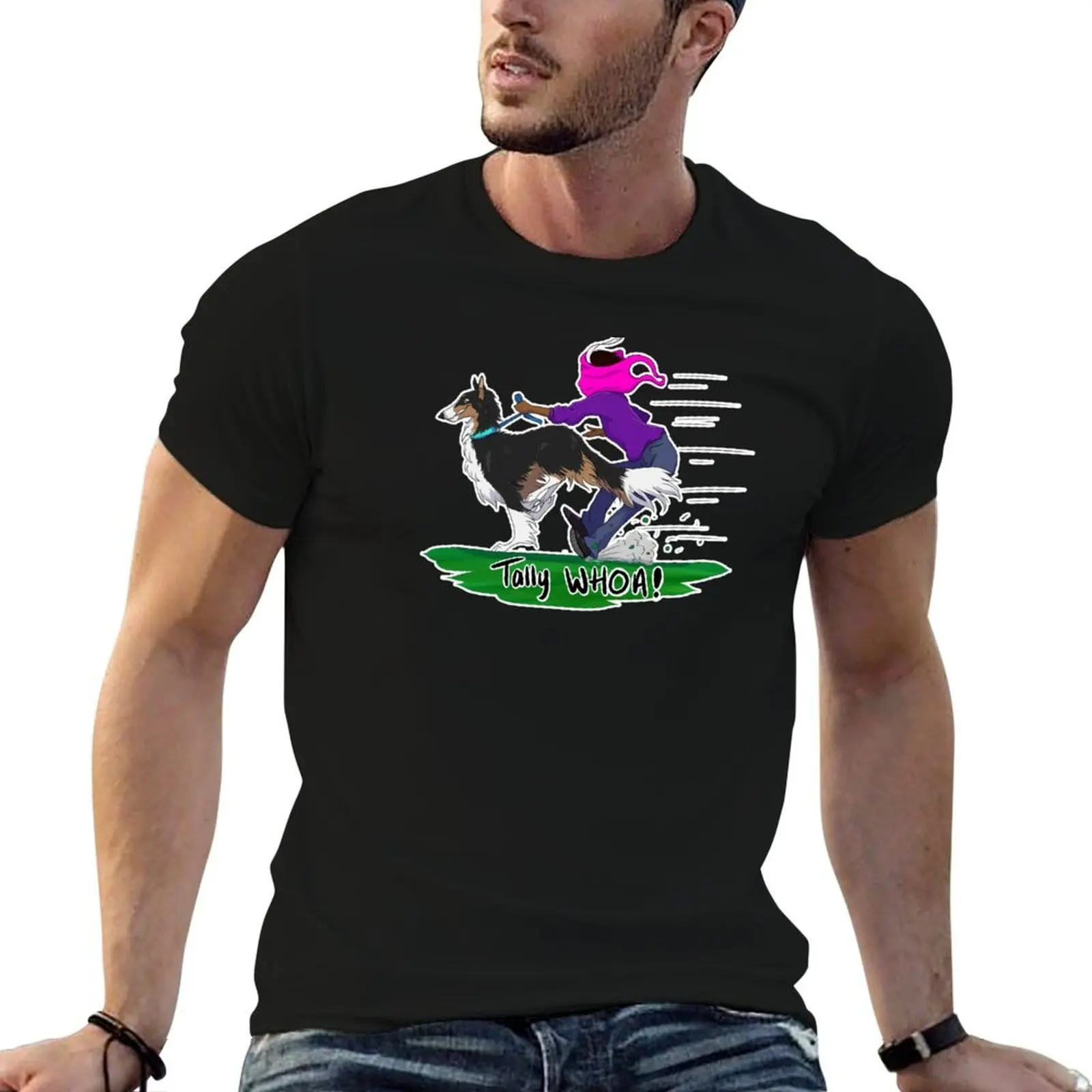 

Tally WHOA! - Black and Tan T-Shirt t shirts for man pack white man t shirt luxury T-Shirt
