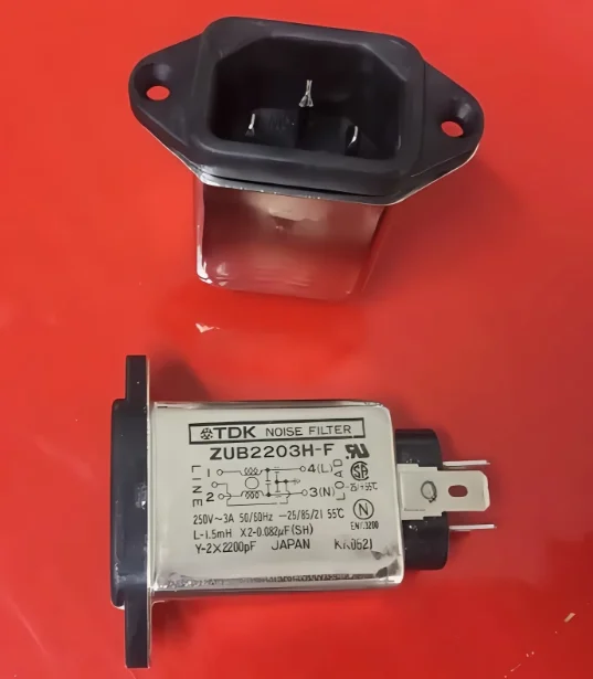 

1PCS/LOT TDK FILTER ZUB2203H-F ZUB2203H 250V-3A 50/60Hz