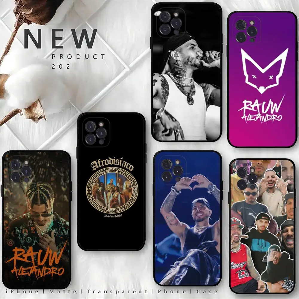 Rauw Alejandro Rapper Phone Case For IPhone 15 14 13 12 Mini 11 Pro XS Max X XR SE 6 7 8 Plus Soft Silicone Cover