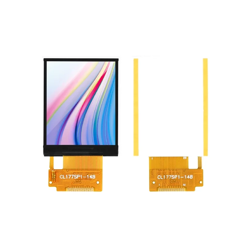 Display LCD TFT da 1,77 pollici Saldatura a 14 pin Driver ST7735S Risoluzione 128 * 160 Porta seriale Interfaccia SPI