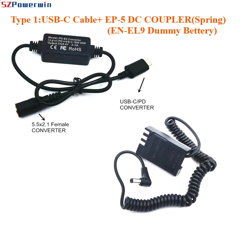 USB/USB-C Cable+Mal… - image