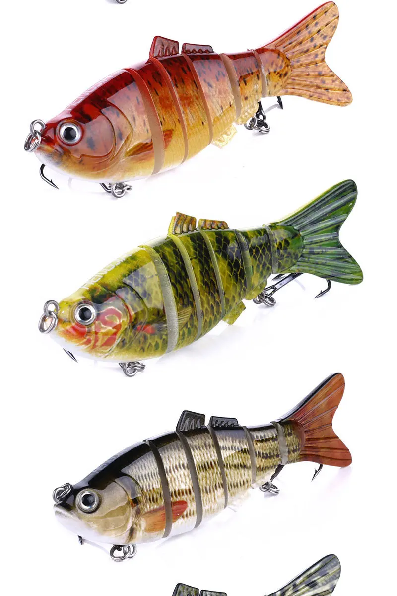 Multi-Jointed Sinking Swimbait Lure 14