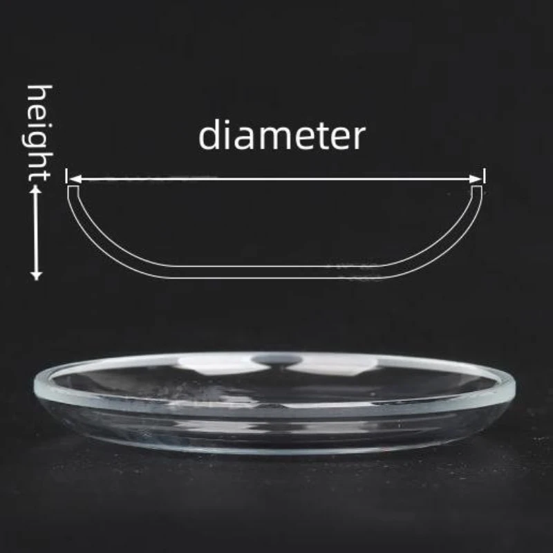 Lid Shaped High Domed Watch Crystal Round Mineral Glass 26mm-35.5mm Diameter for Watches Repair YZC466