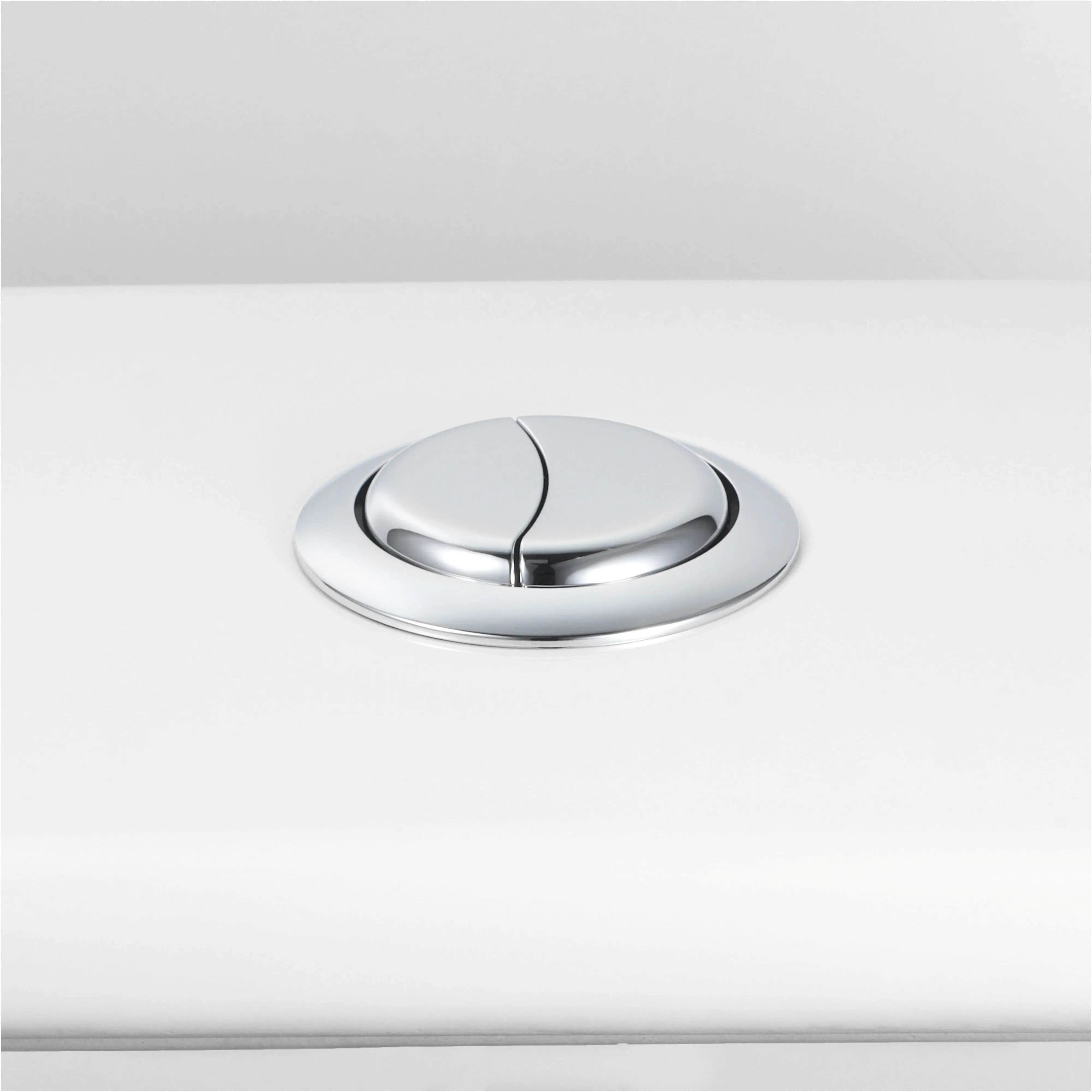 Toilet Accessory Dual Flush Button Bathroom Repair Easy Installation DIY-cut Pole Length Sturdy ABS Construction
