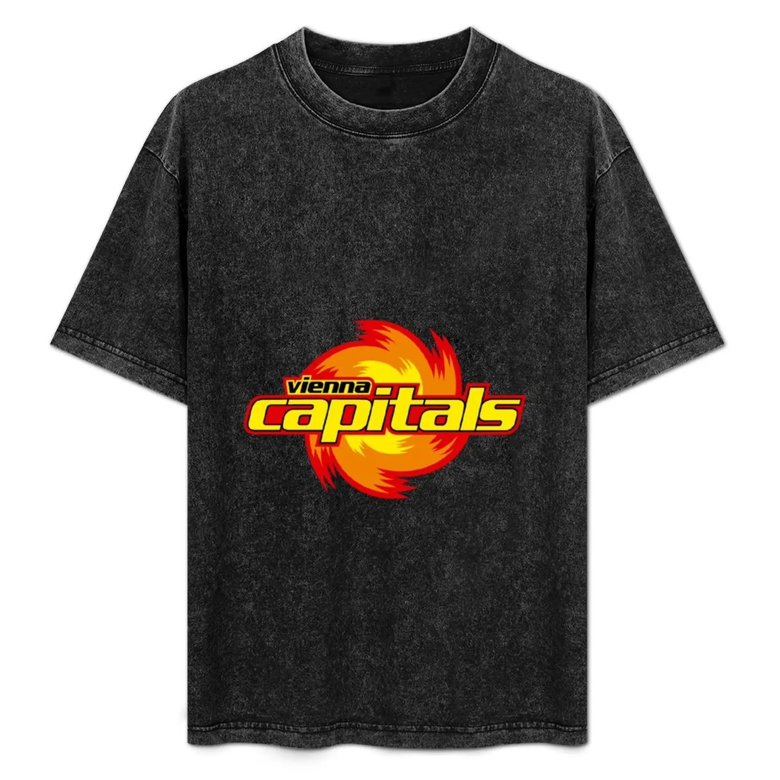 Vienna Capitals logo T-Shirt vintage cute tops vintage anime shirt blanks men clothes