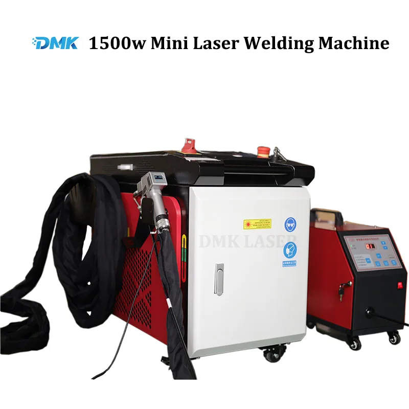 DMK 1500w Laser Welder Water Cooling Mini Lazer Welding Machine for Metal Stainless Steel Aluminum Soldering