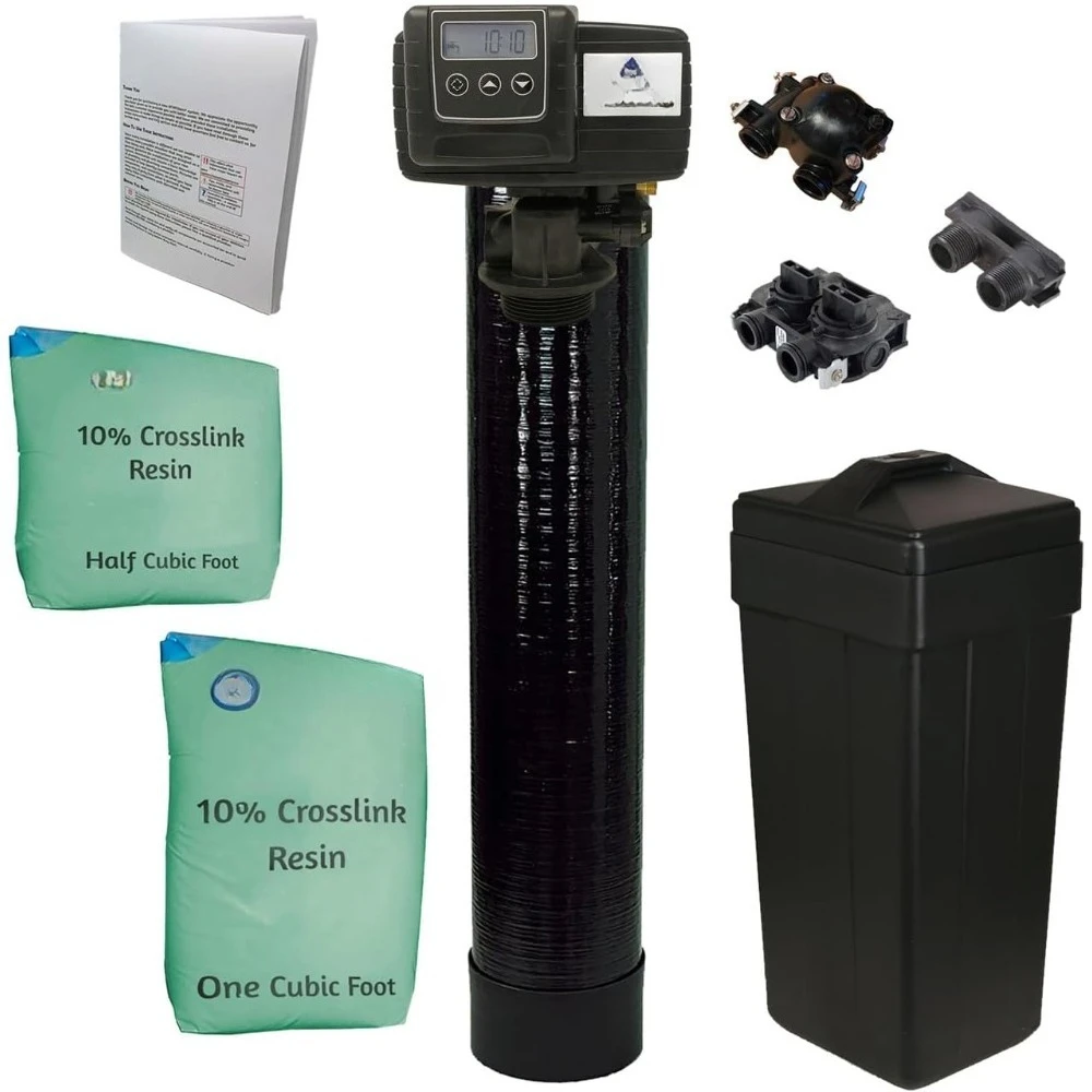 

5600sxt-48k AFW Filters water softener with AFW Install kit Fleck 48,000 Grain of Upgraded HIGH-Black - Best