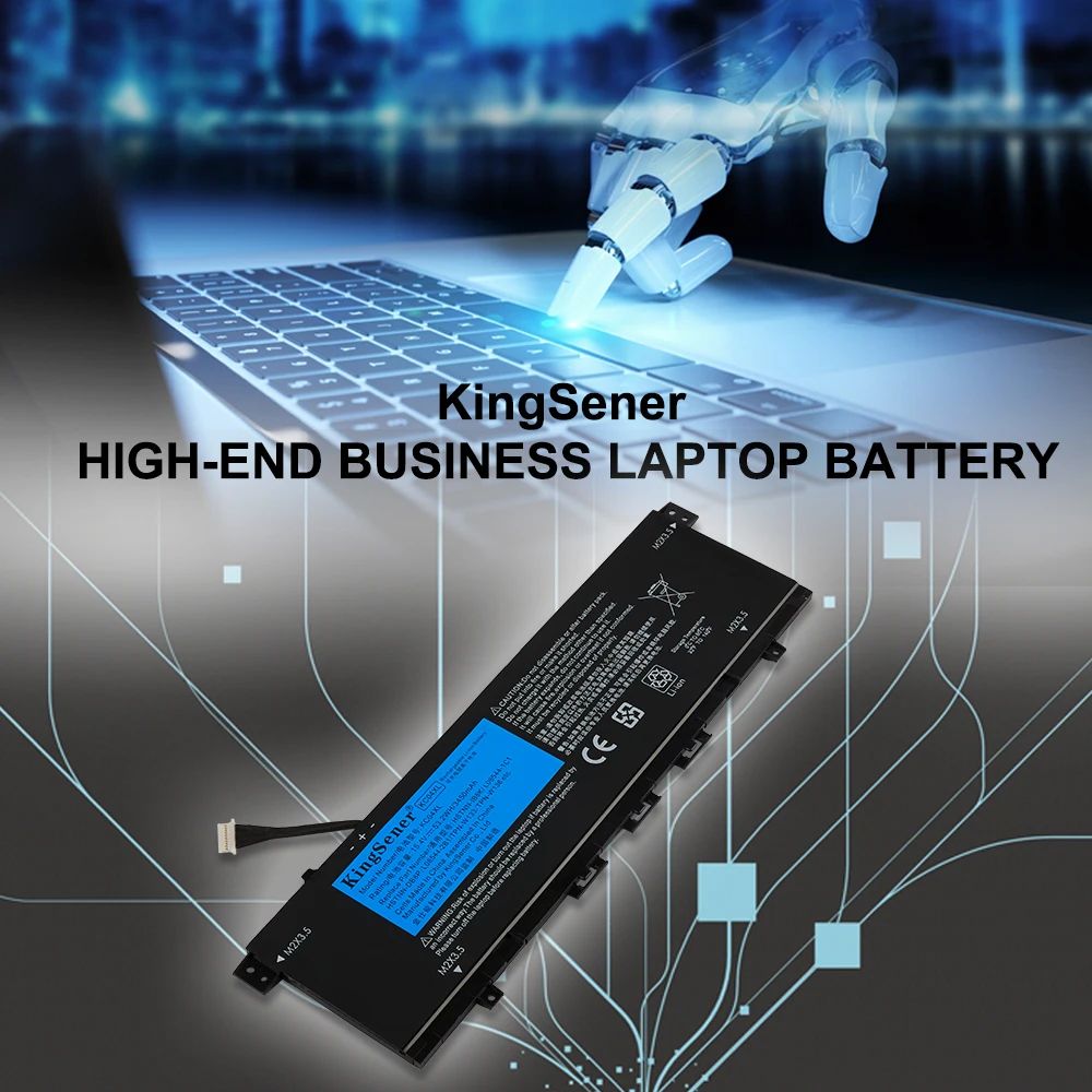 Bateria KingSener para HP Envy, KC04XL, 13-AG, 13M-AQ, 13-AH, 13-AQ0010TU, 13-AH0010TX, HSTNN-DB8P, HSTNN-IB8K, L08544-2B1, L08496-855