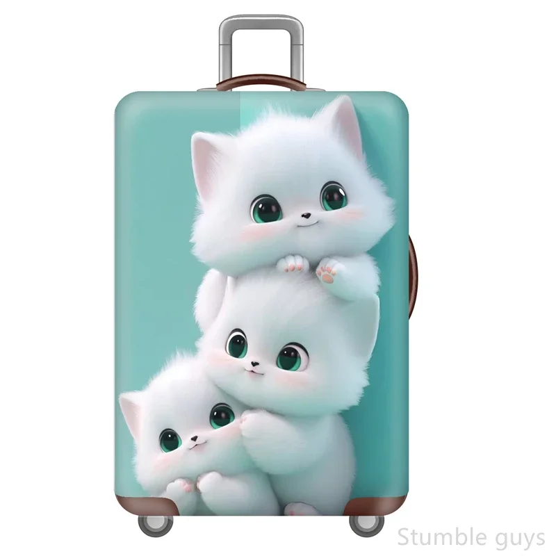 

Elastic Anti-Dust Luggage Cover Protective Scratch-Resistant Suitcase Sleeve Durable Travel Accessory Air & Road Trips