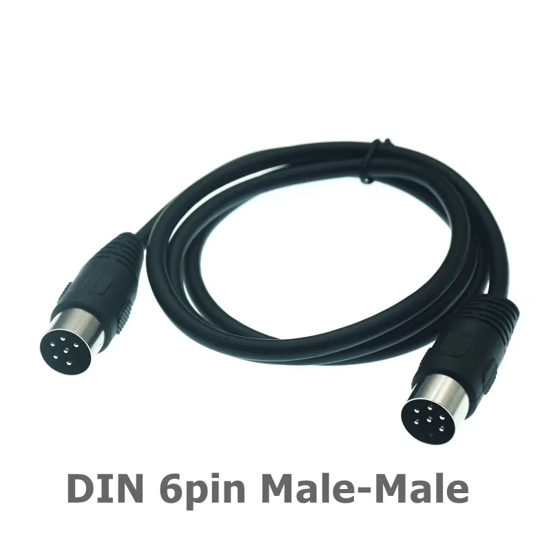 QinMSY Din 8 pin 4pin 5pin 6pin 7pin 8pin 13pin midi männlich-männlich weiblich lautsprecher signal überwachung auto computer audio kabel 5