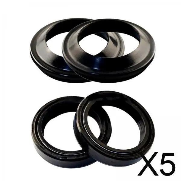 Juego de Retenes de Horquilla de Goma Resistentes a Altas Temperaturas para Motocicletas Yamaha FJR1300 XVS650 XVS1100