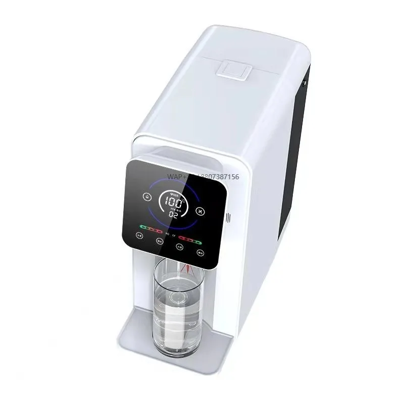 Reverse Osmosis Water System Desktop Water Dispenser  Counter Top Custom Modern  Hot and Normal Water Purifier