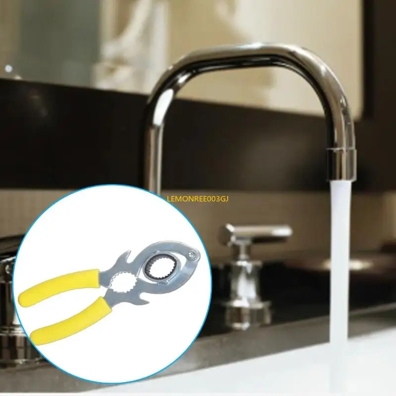 M4YC 6PCS Zestaw narzędzi do usuwania aeratora kranu do zlewu kranu Aerator kranu