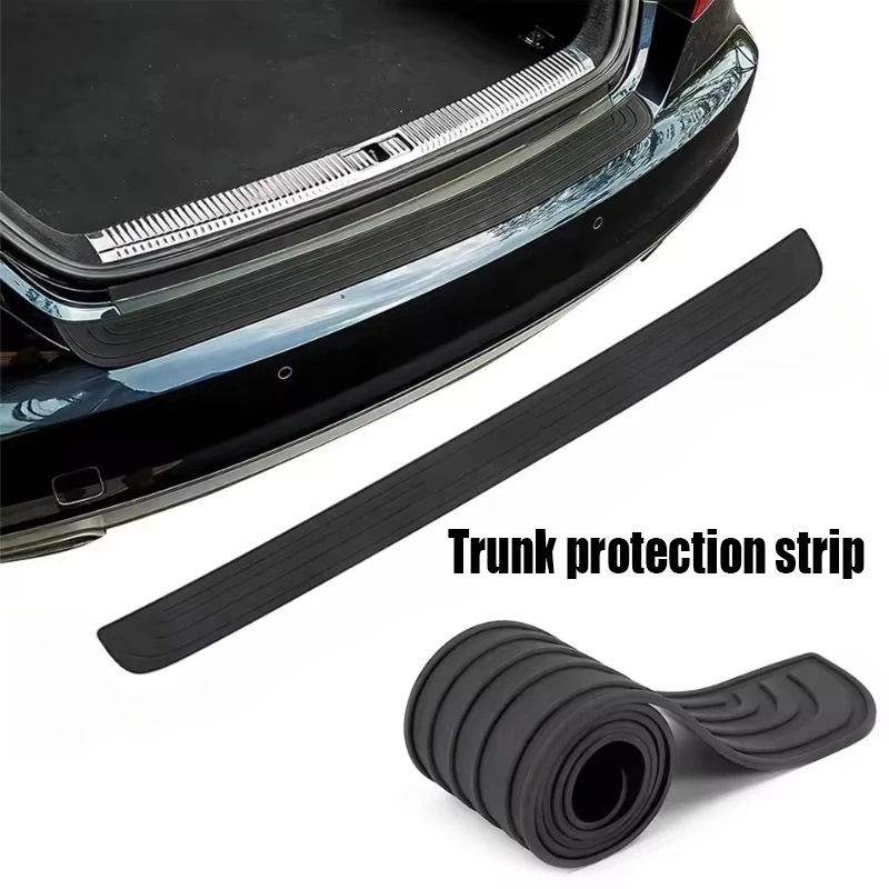 Stamm Hinten Schutz Stoßstange Schutz Anti Scratch Auto Stamm Dekorative Matte Universal Tür Sill Dekorative Abdeckung Streifen Auto Styling – Detail 1