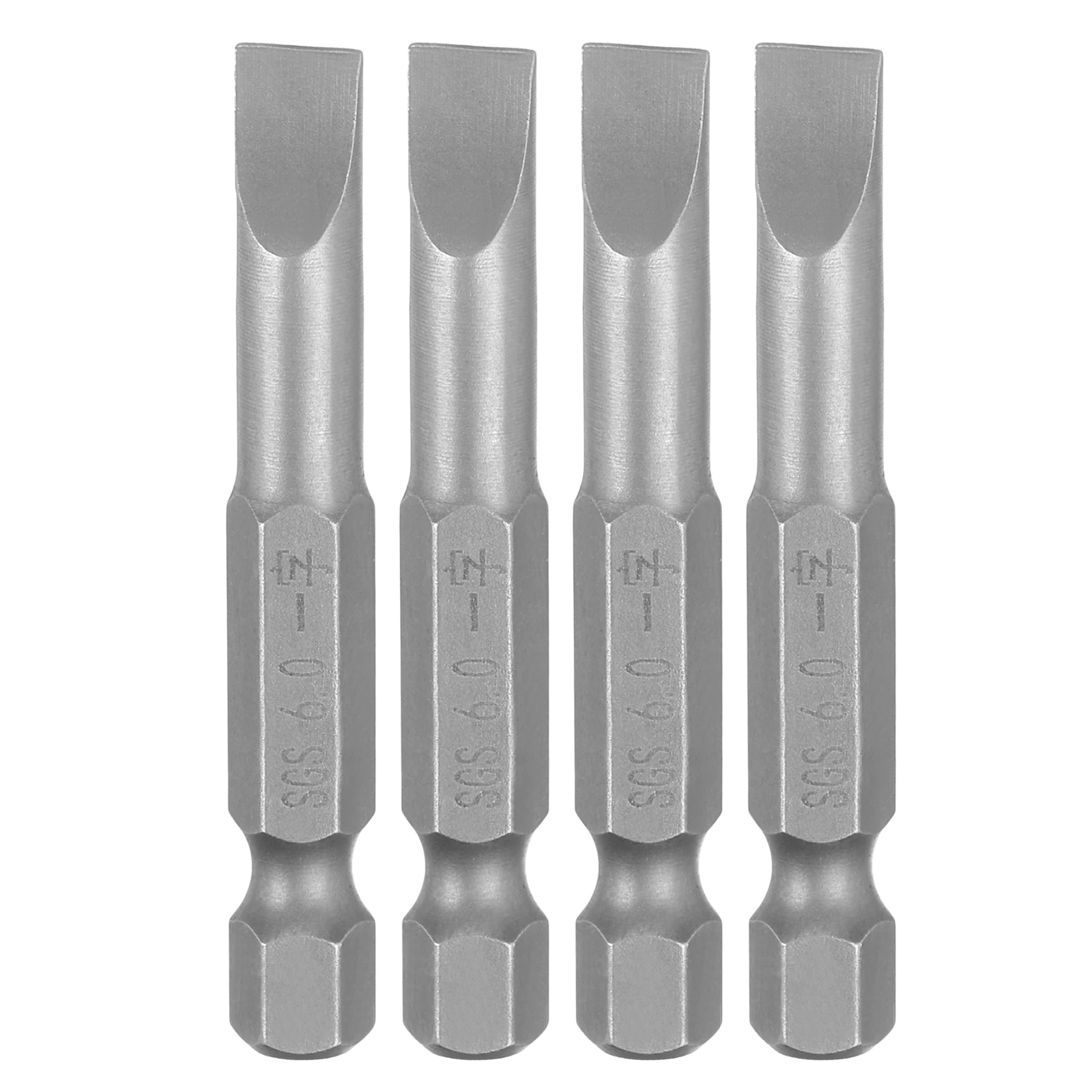 2/4/8pcs Slotted Screwdriver Bits 6mm Slotted Tip SL2/SL2.5/SL3/SL4/SL5/SL6 1/4