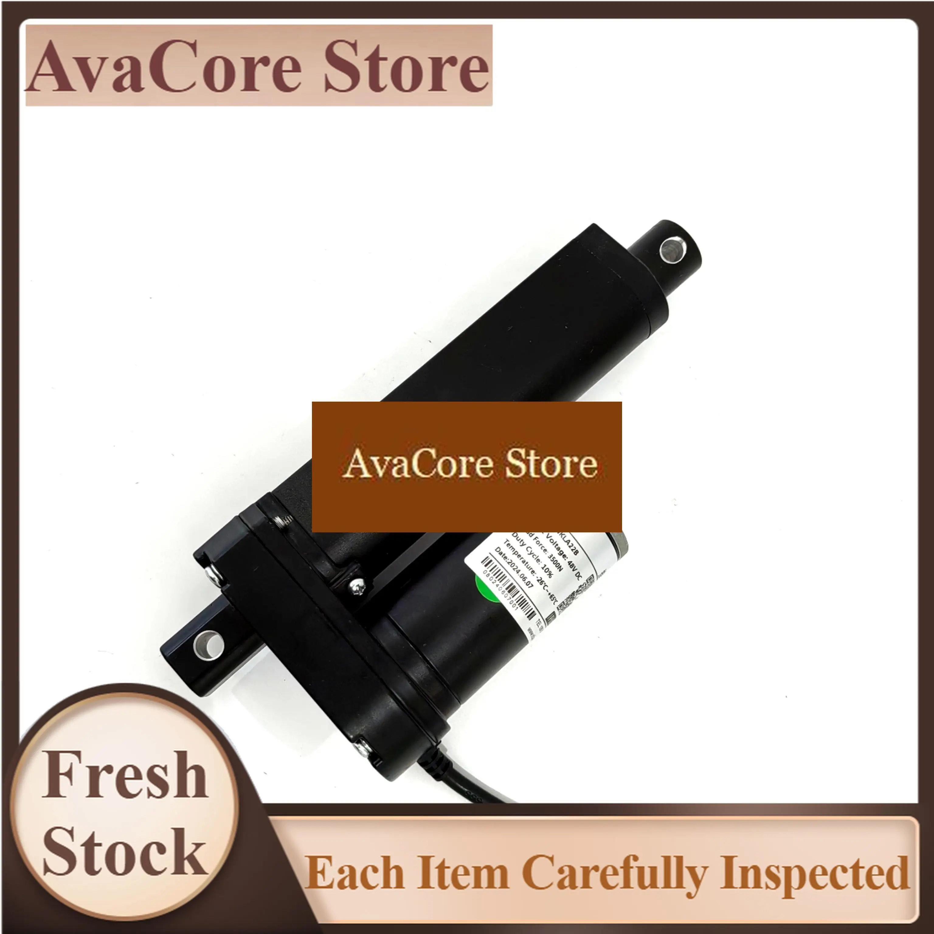AvaCore12V Electric Linear Actuator for Agricultural Machinery 440lbs 3500N 3mm/s Stroke 5cm Components