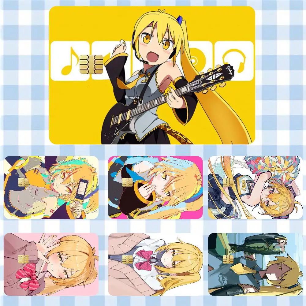 

Akita Neru Cute Anime G-Girl Sticker Film Tape Skin for Credit Card Debit Card Waterproof Stickers