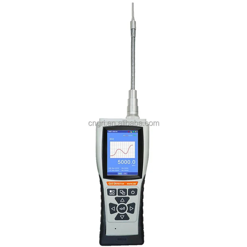 أداة قياس غاز الهيدروجين H2 المحمولة 0-1000PPM