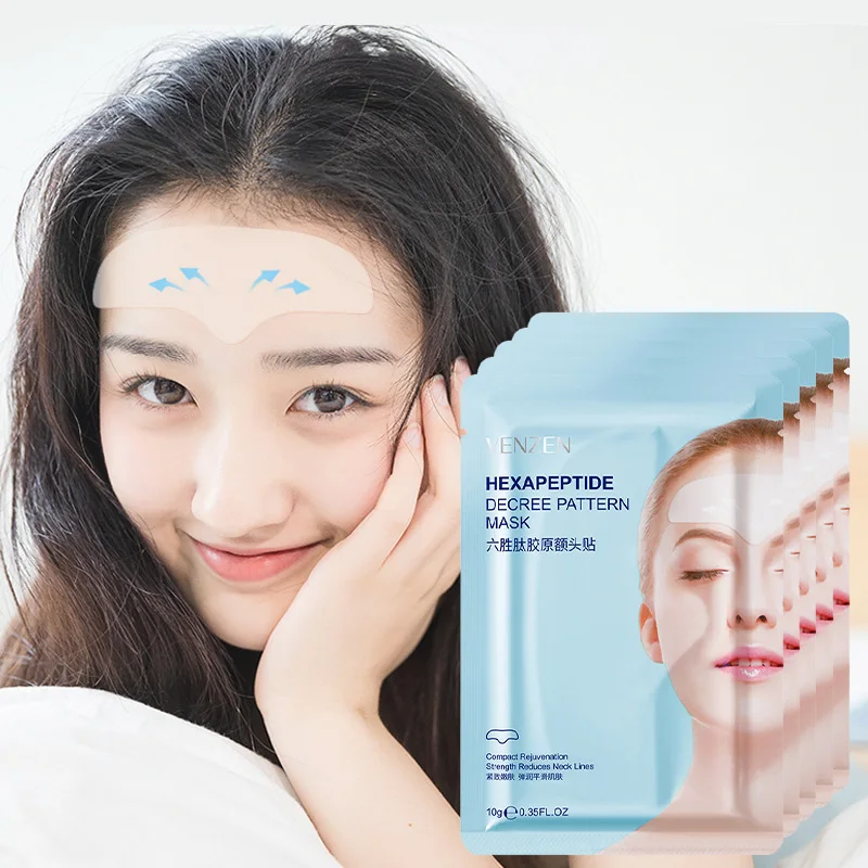 5pcs Forehead Wrinkle Removal Patch Fade Forehead Lines Forehead Firming Mask Frown Lines Treatment Stickers Lifting Skin Care