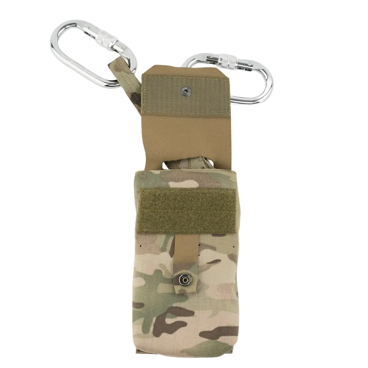 Tactical Hunting Vest Molle Sub Bag Storage Bag with Rope and Climbing Buckle