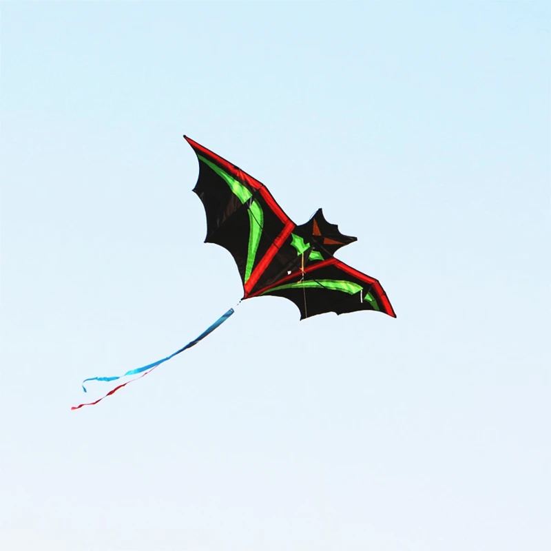 free shipping bat kite flying toys for kids windsurf professional outdoor games fishing kite peonzas con cuerda kite reel fun