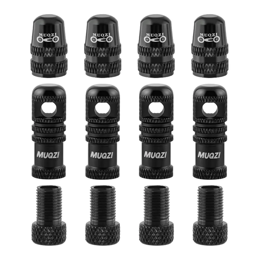 

Aluminium Alloy Presta Valve Stem Cap Set CNC Strong Sealing Tubeless Tire Valve Cap Set Colorful Anti Corrosion