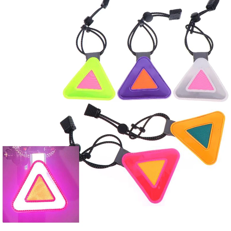 ★▲Night-Time Reflective Warning Patch for Bike Triangle Safety