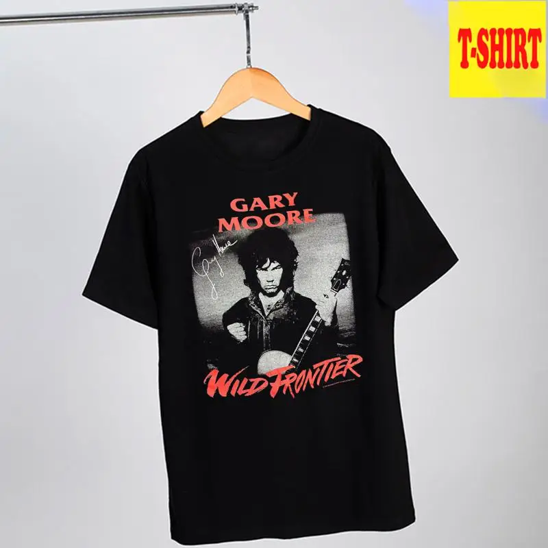 Горячая футболка Gary Moore Band, размер S 5XL, хлопок Gifl для фанатов SG237