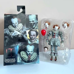 NECA Pennywise Chapter Two Ultimate Action Figure Model Toys Horror Doll Collection Christmas Present For Children