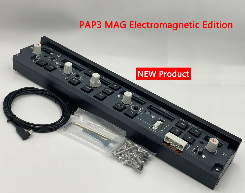 WINWING Flight Simulation PAP3 MAG Control Panel Zibo PMDG iFly Simulation Flight Panel for X-Plane MSFS 2020