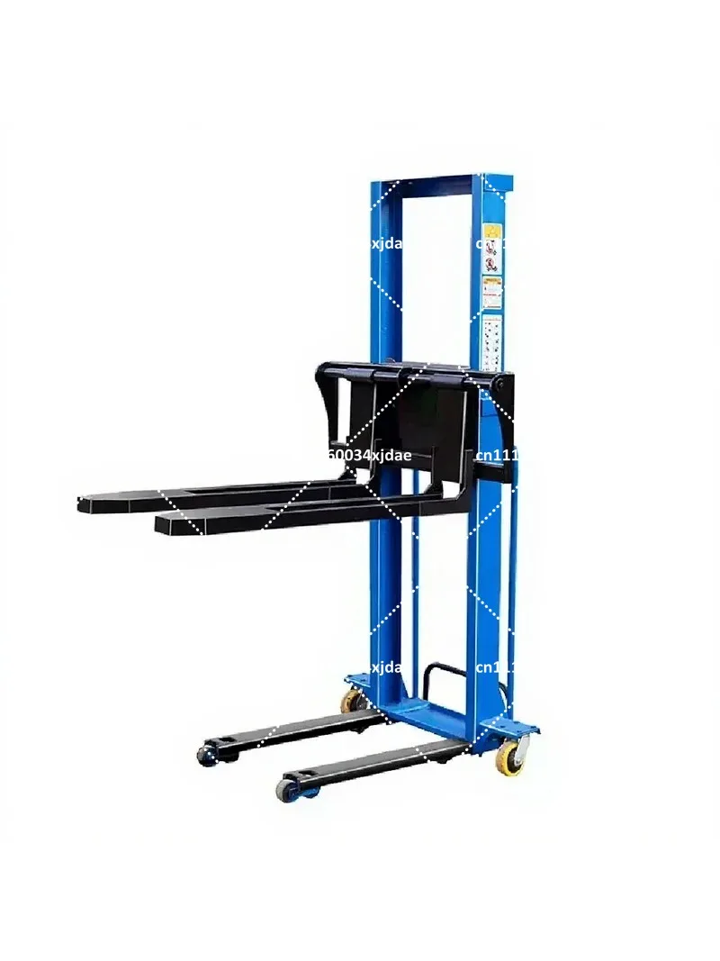 Electric Hydraulic Lifting Platform Hand Cargo Trolley Flatbed Truck for Loading and Unloading