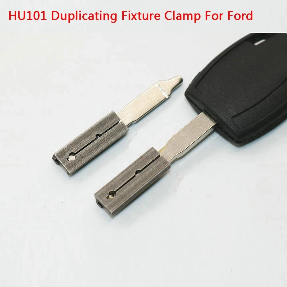 CHKJ 2PCS HU101 Duplicating Fixture Clamp For Ford Focus Key Cutter Machine Parts Key Blank Key Cutting Machine Accessories