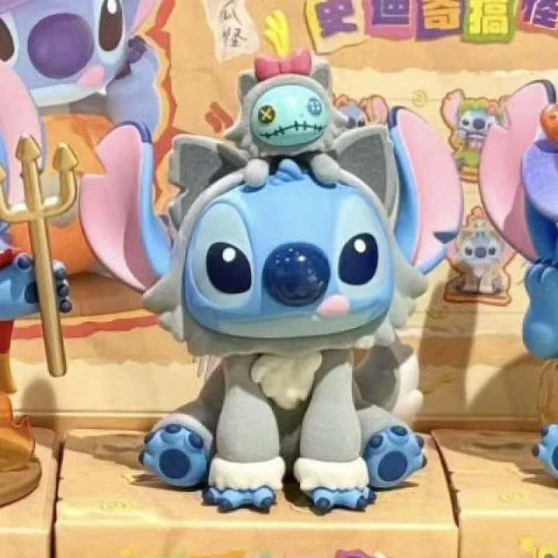 Disney Stitch Weird Diary Series, аниме-фигурки, креативная милая кукла, статуя, модель, загадочная слепая коробка, игрушки, подарки на день рождения для детей