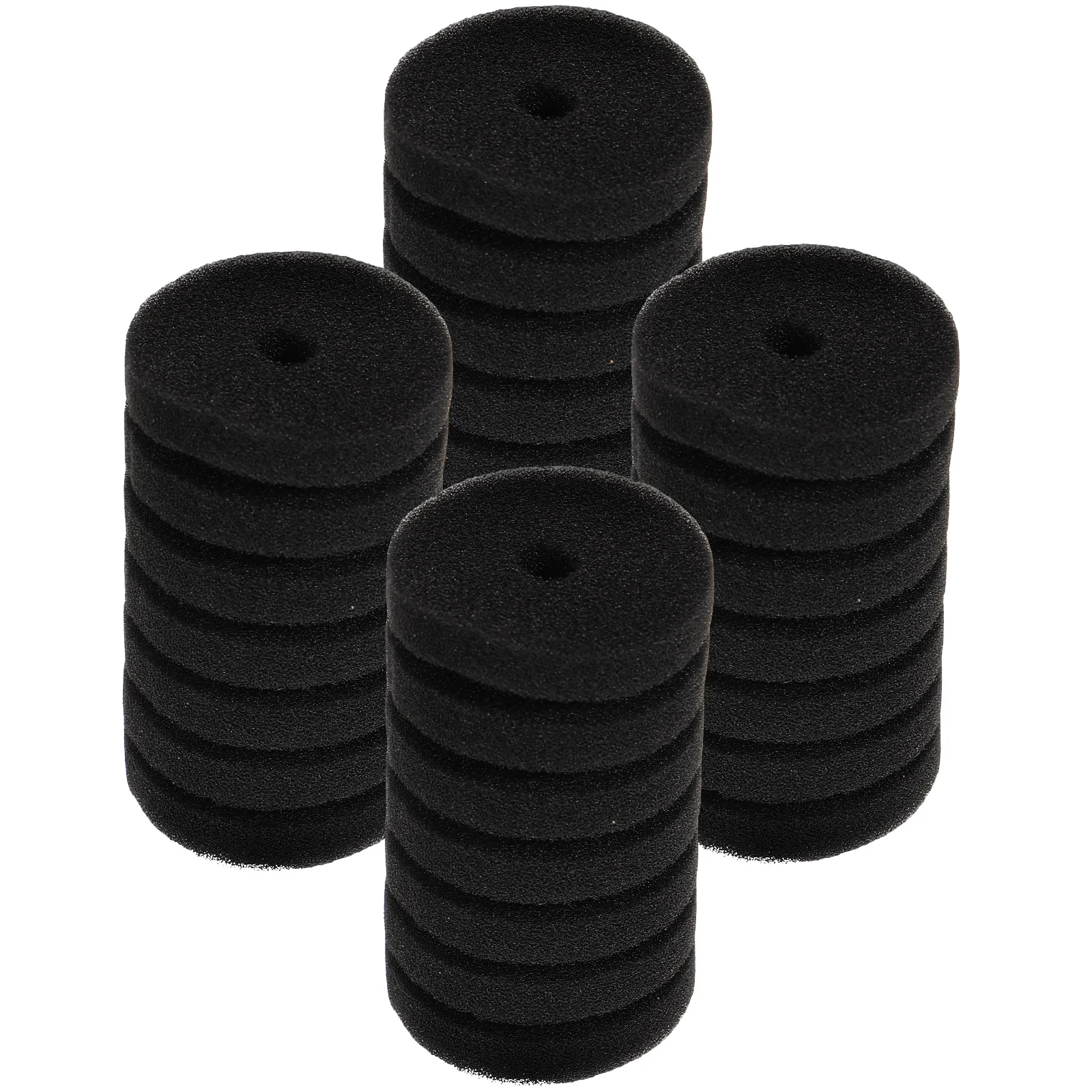 4pcs Aquarium Filter Sponge Replacement Fish Tank Filter Media Sponge Air Pump Sponge Aquarium Pre-Filter Sponge