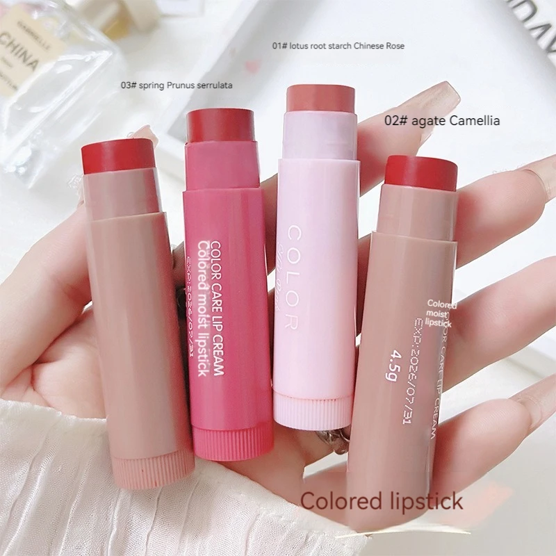 Bálsamo labial hidratante, 3/1 piezas, antisecado, fácil de llevar, maquillaje, cuidado de los labios, cosméticos, antigrietas, coloreado