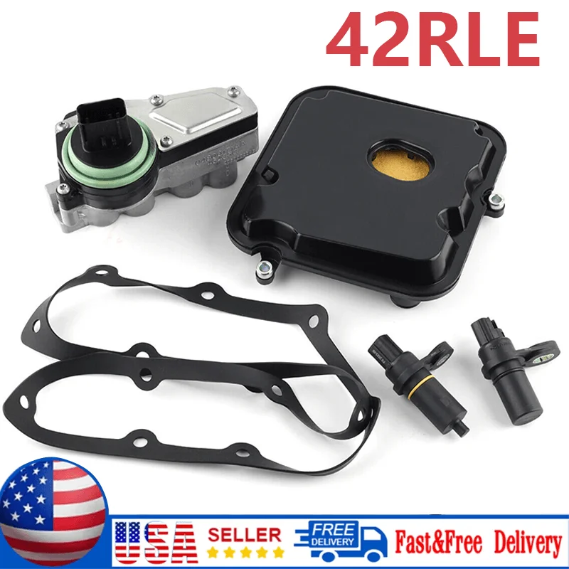 

42RLE Transmission Shift Solenoid Block Pack Transmission-Solenoid-Kit For Jeep Wrangler Liberty 2003-up 3.7 L Car Accessories