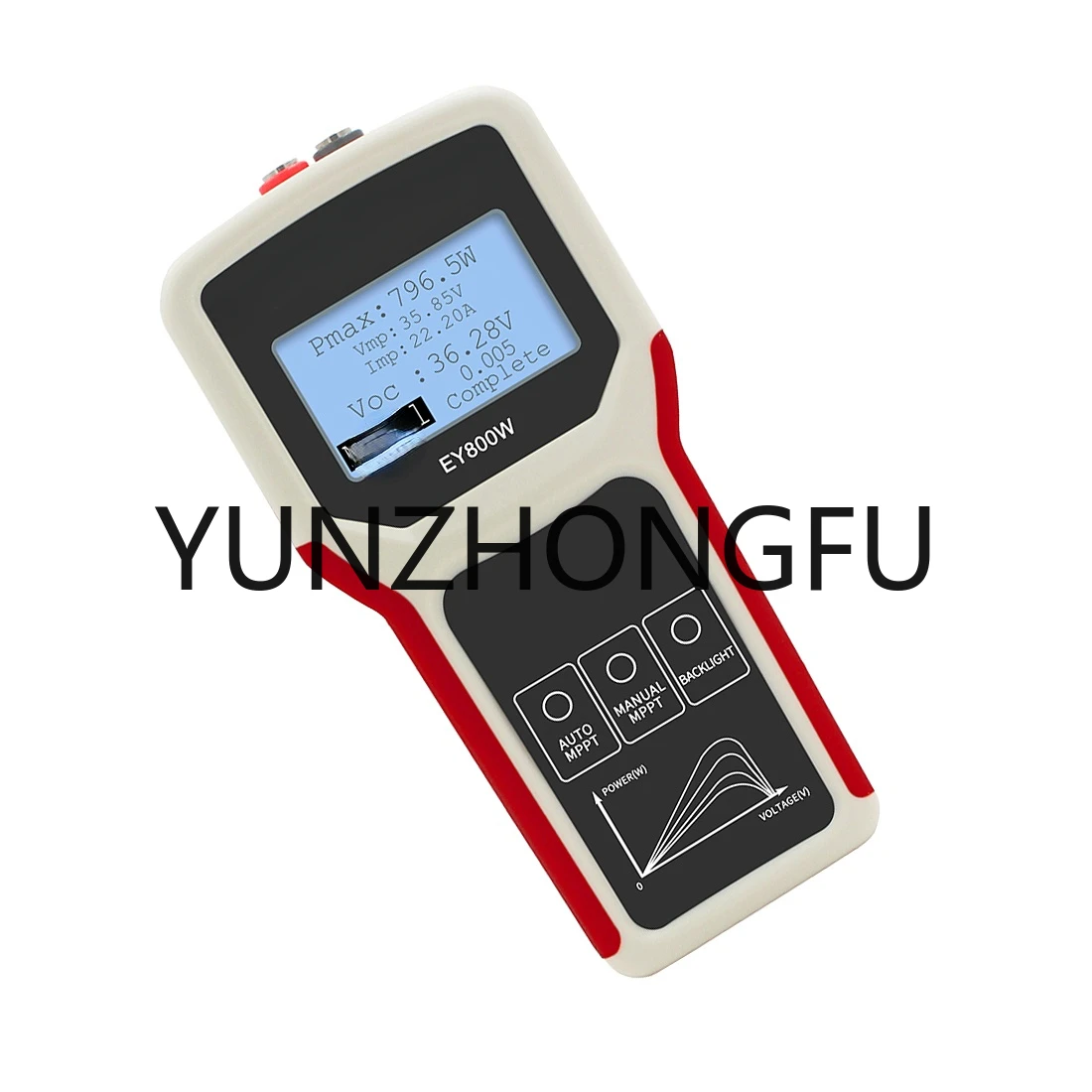 Digital meter solar power tester VOC 800w New 800w LCD MPPT solar pv tester Smart Current Voltage Tester