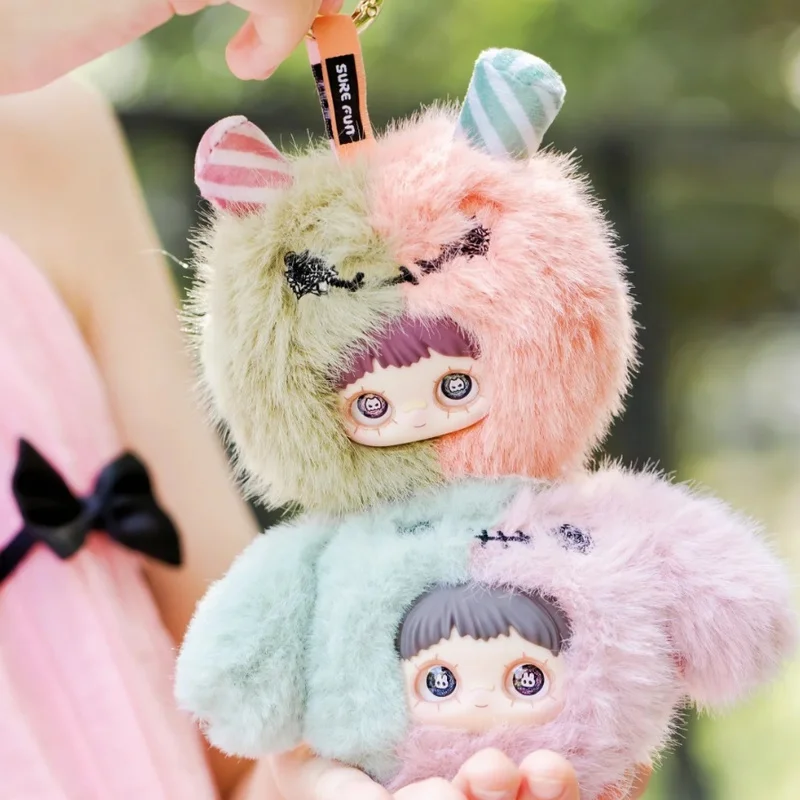 

Maymei Crazy Circus Series слепая коробка плюшевая виниловая кукла с лицом сумка кулон игрушка-сюрприз для девочек подарок на день рождения модные украшения