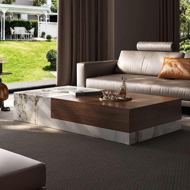 

Senior Classic Coffee Table Rectangle Simple Minimalist Decor Center Tables Nordic Modern Beistelltisch Living Room Furniture