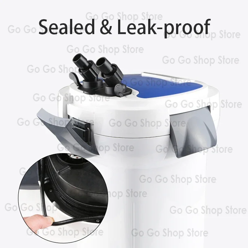 Aquarium Outside Circulating External Canister Filter Fish Tank Filter Aquarium Filter for Small Aquariums  HW-3000