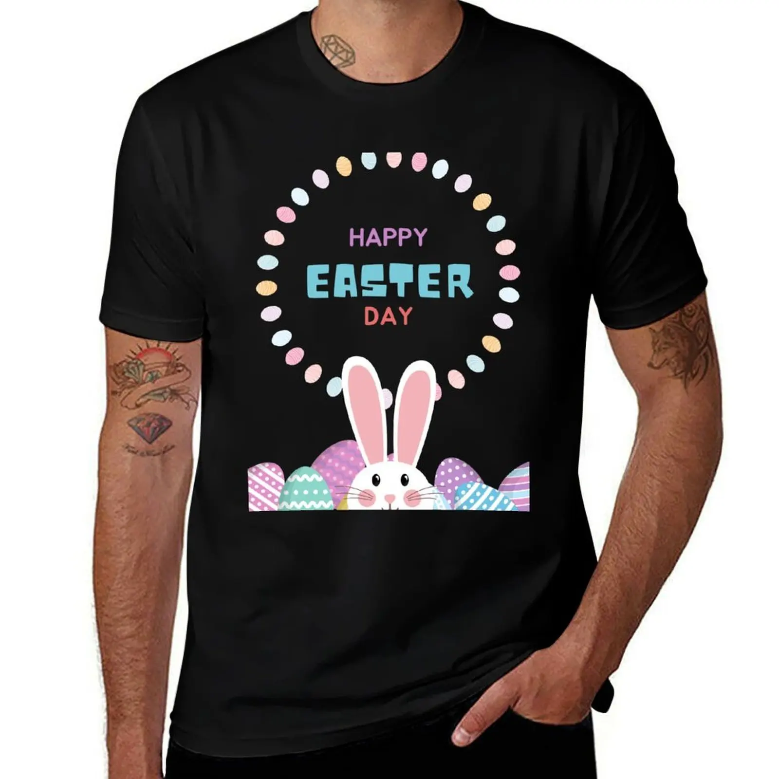 

Happy Easter Day T-Shirt anime shirt Louboutins luxury designer man t shirt men tshirt