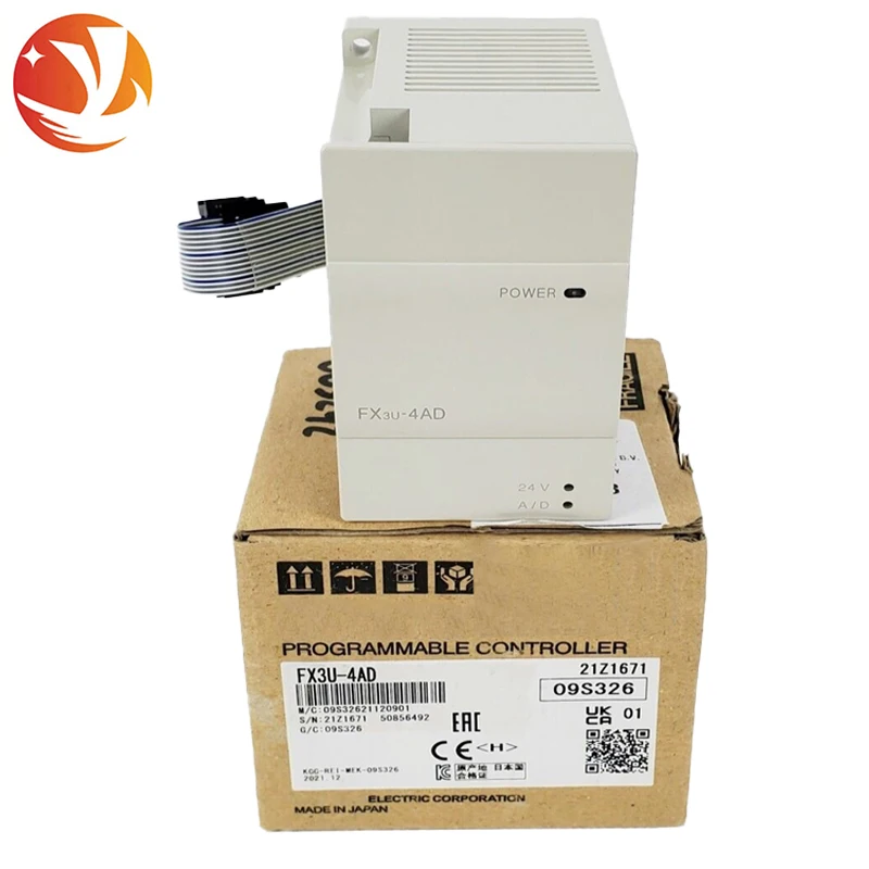 

High Quality Industrial Automation Plc Pac Dedicated Controllers with FX3U-4AD Plc Logic Programming Controller