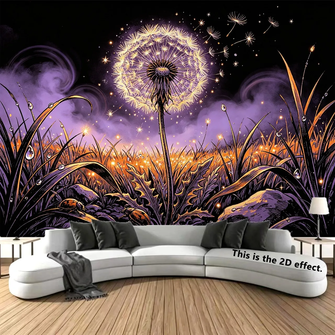 Fantasy Background Tapestry For Bedroom, Bedside Decoration, And Dormitory Use Dormitory Tapestry