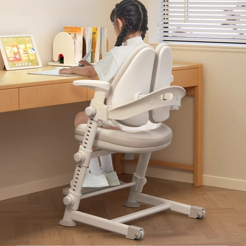 Corrective Sitting Posture for Children, Writing Chair for Elementary School Students, Adjustable Learning Chair, Adjustable