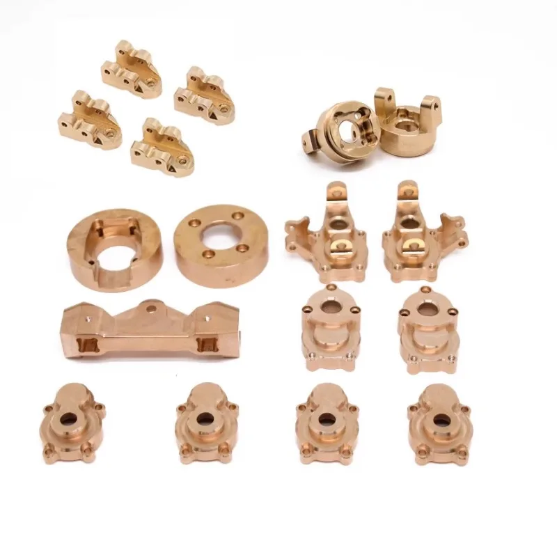 Upgrade Universal Brass Parts Counter Weight Modified Accessories for YIKONG4082/4083/4102/6106 1/8 1/10 RC Rock Crawler Car