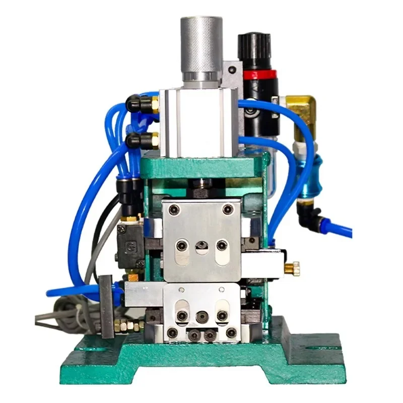 Peeling and twisting machine Pneumatic vertical hot peeling machine Semi-automatic foot pedal Small sheath core wire