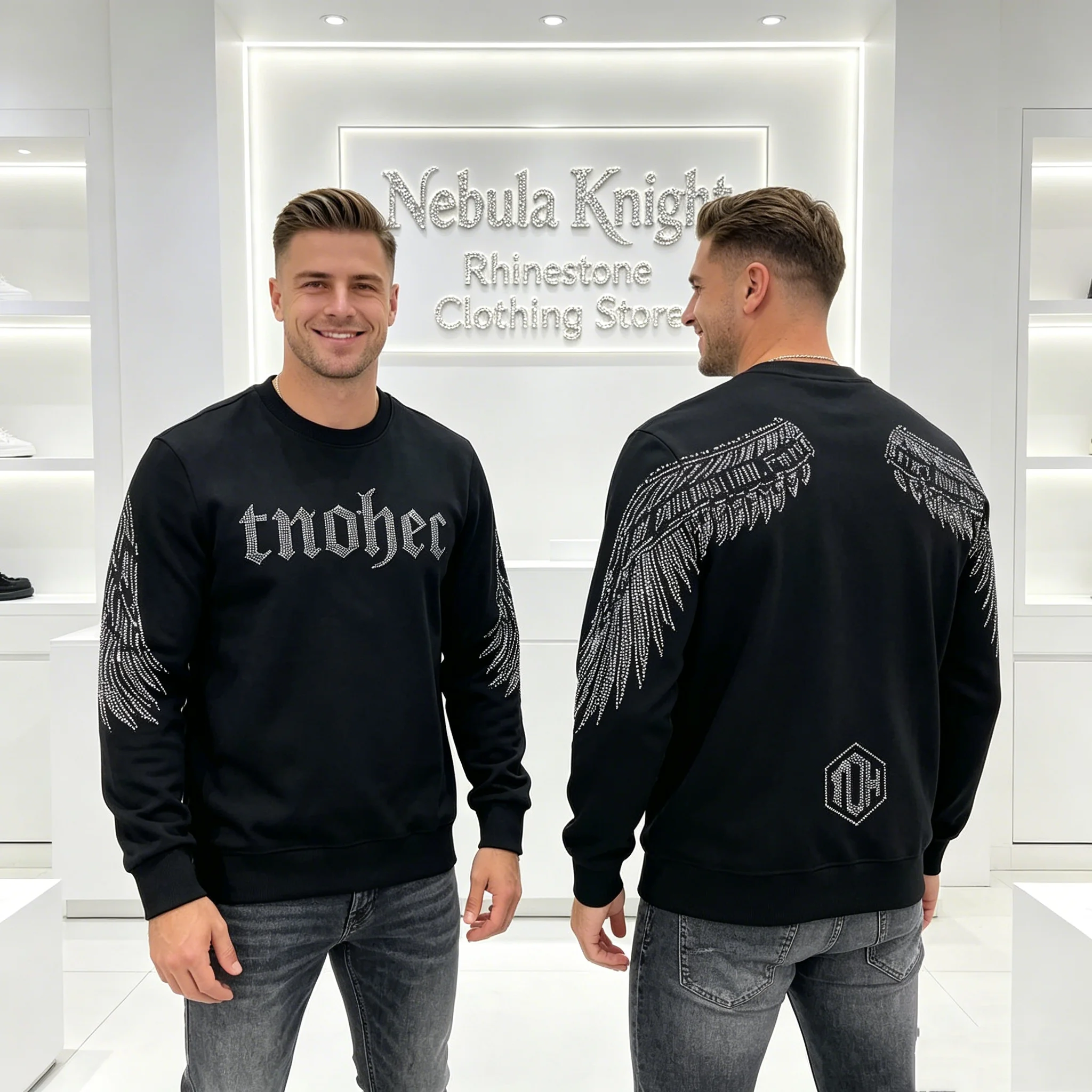 Moletom Masculino Oversized co - Oversized Crewneck Fleece avaliação e preço