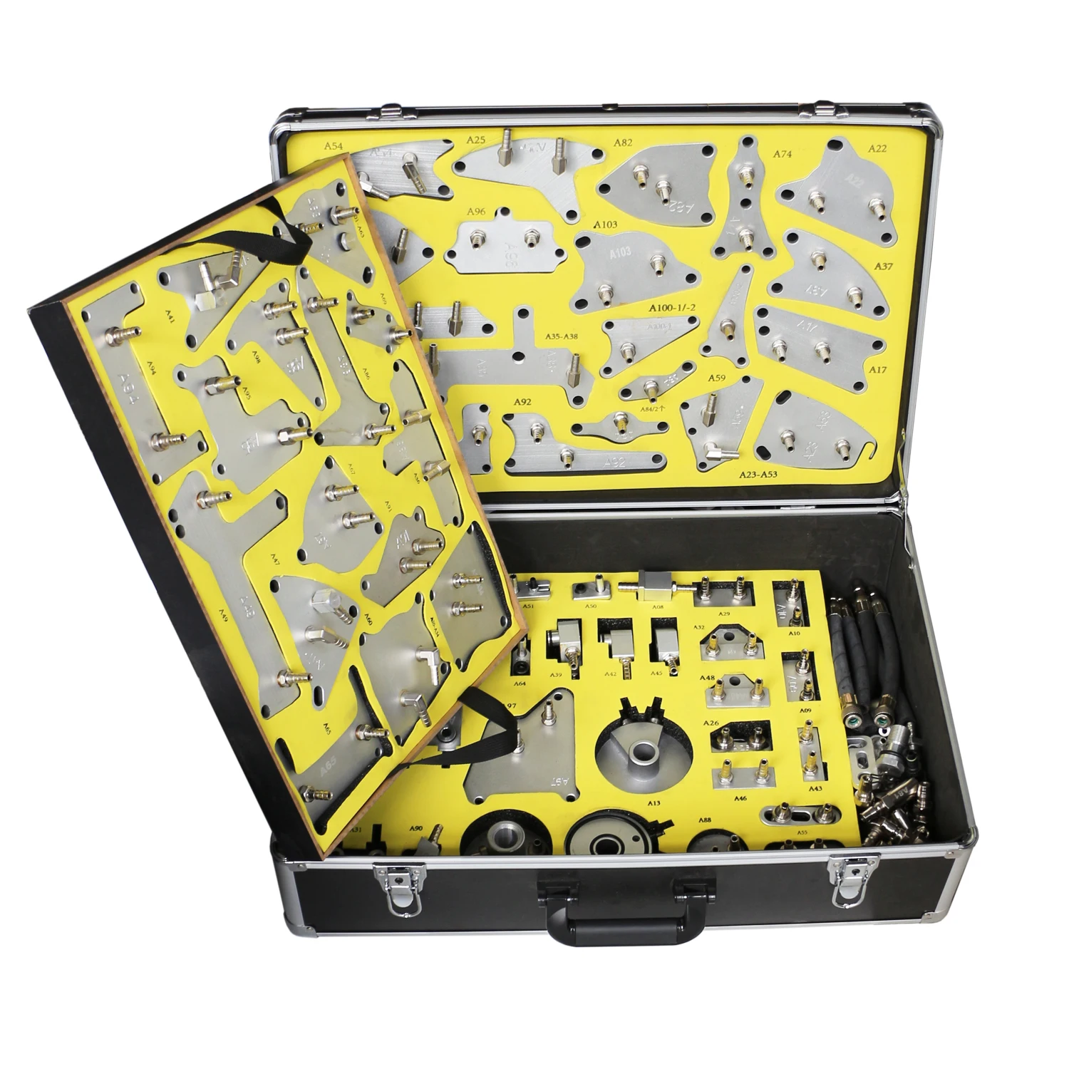 140pcs/set Aluminum Alloy Engine Tester12V Auto Automatic Transmission Oil Replacement Gearbox Quick Adapters ATF Connectors