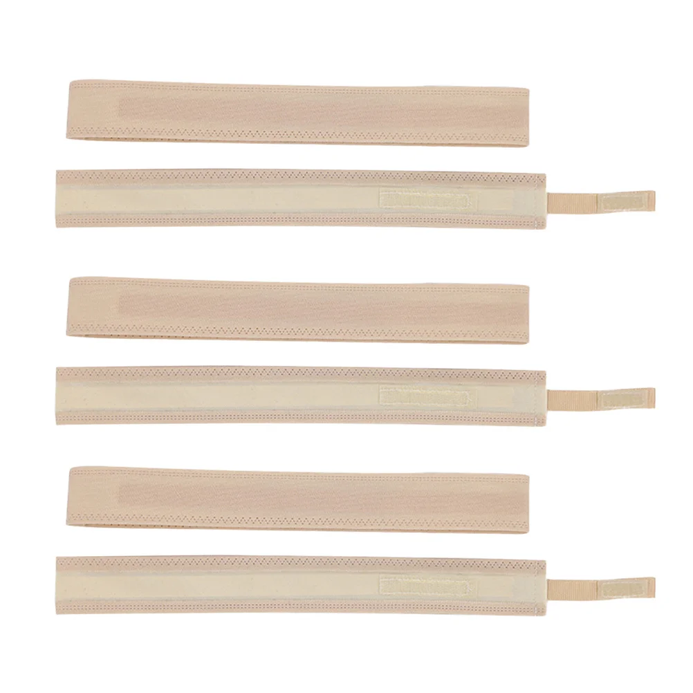 

6pcs Adjustable Drawstring Hat Sweat Band Replacement Head Band Accessories Diy Hat Supplies For Hardhat Helmets Sticky