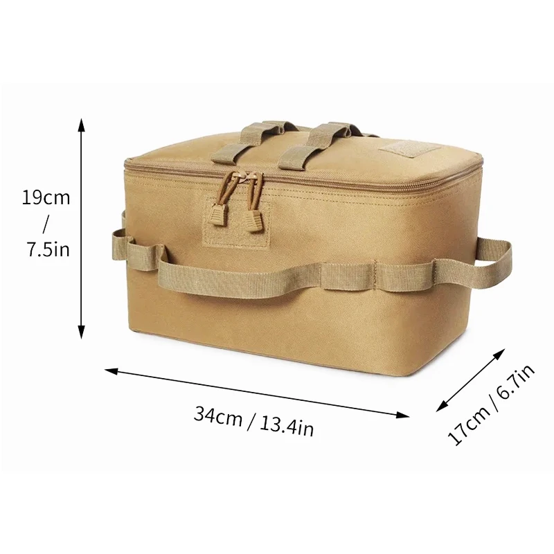 Torba do przechowywania na kempingu, kosz na sprzęt, torba na kuchenkę gazową, torba na kanister, torba na garnki, worek, torba piknikowa, organizer na naczynia kuchenne